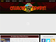 Tablet Screenshot of celluloidzombie.com